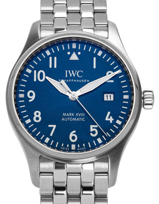 IWC Le Petit Prince XVIII Edition Blue Dial Silver Steel Strap Watch for Men - IW327014 Buy Now By IWC