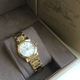 Burberry Heritage White Dial Gold Steel Strap Watch for Women - BU9203 Buy Now By Burberry