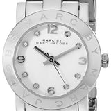 Marc Jacobs Mini Amy White Dial Silver Steel Strap Watch for Women - MBM3055 Buy Now By Marc Jacobs