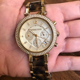 Michael Kors Parker Gold Dial Two Tone Steel Strap Watch for Women - MK5688 Buy Now By Michael Kors