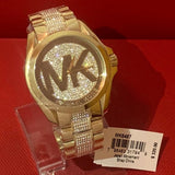 Michael Kors Bradshaw Gold Dial Gold Steel Strap Watch for Women - MK6487 Buy Now By Michael Kors