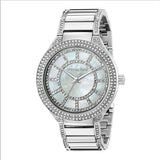 Michael Kors Kerry Silver Tone Silver Steel Strap Watch for Women - MK3311 Buy Now By Michael Kors