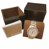 Michael Kors Madelyn Silver Dial Two Tone Steel Strap Watch for Women - MK6288 Buy Now By Michael Kors