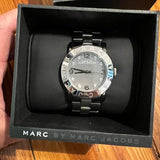 Marc Jacobs Amy Grey Dial Grey Steel Strap Watch for Women - MBM3196 Buy Now By Marc Jacobs