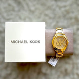 Michael Kors Janelle Quartz Gold Dial Gold Steel Strap Watch For Women - MK7088 Buy Now By Michael Kors