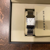 Burberry Heritage Diamond White Dial Silver Stainless Steel Strap Watch for Women - BU1583 Buy Now By Burberry