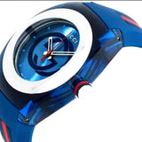 Gucci Sync XXL Quartz Blue Dial Blue Rubber Strap Watch For Men - YA137104 Buy Now By Gucci