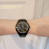 Michael Kors Runway Quartz Black Dial Black Steel Strap Watch For Women - MK4562 Buy Now By Michael Kors