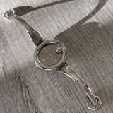 Gucci Guccissima Brown Dial Silver Steel Strap Watch For Women - YA134302 Buy Now By Gucci