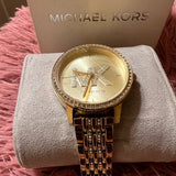 Michael Kors Melissa Pave Gold Dial Gold Steel Strap Watch for Women - MK4371 Buy Now By Michael Kors