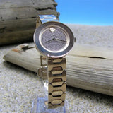 Movado Bold Crystal Gold Dial Gold Steel Strap Watch For Women - 3600492 Buy Now By Movado