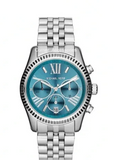 Michael Kors Lexington Chronograph Blue Dial Silver Steel Strap Watch For Women - MK5887 Buy Now By Michael Kors