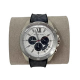 Michael Kors Brecken Chronograph Silver Dial Grey Leather Strap Watch For Men - MK8922 Buy Now By Michael Kors
