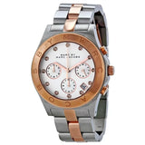 Marc Jacobs Blade Chronograph Silver Dial Two Tone Steel Strap Watch for Women - MBM3178 Buy Now By Marc Jacobs