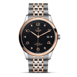 Tudor 1926 Automatic Diamonds Black Dial Two Tone Steel Strap Watch for Men - M91651-0004 Buy Now By Tudor