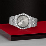 Tudor Royal Day Date Diamonds Automatic Silver Dial Silver Steel Strap Watch for Men - M28600-0002 Buy Now By Tudor