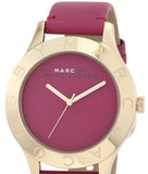Marc Jacobs Blade Purple Dial Purple Leather Strap Watch for Women - MBM1203 Buy Now By Marc Jacobs