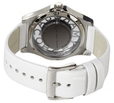 Marc Jacobs Henry Skeleton White Dial White Leather Strap Watch for Women - MBM1241 Buy Now By Marc Jacobs