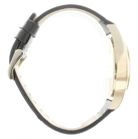 Marc Jacobs Baby Dave Gold Dial Black Leather Strap Watch for Women - MBM1264 Buy Now By Marc Jacobs