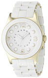 Marc Jacobs Dress White Dial White Silicone Strap Watch for Women - MBM2500 Buy Now By Marc Jacobs