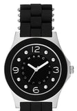 Marc Jacobs Pelly Black Dial Black Silicone Strap Watch for Women - MBM2541 Buy Now By Marc Jacobs