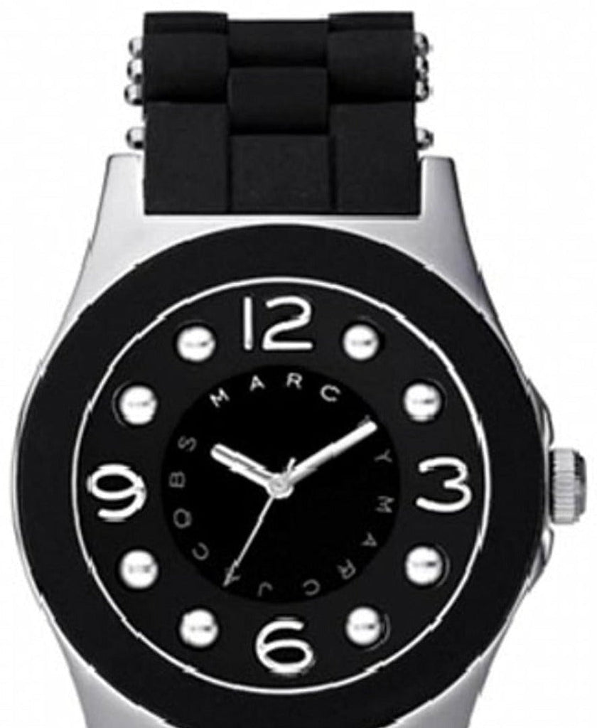 Marc Jacobs Pelly Black Dial Black Silicone Strap Watch for Women - MBM2544 Buy Now By Marc Jacobs