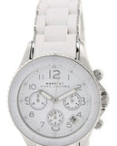 Marc Jacobs Rock White Dial White Silicone Strap Watch for Women - MBM2545 Buy Now By Marc Jacobs