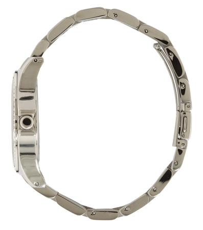 Marc Jacobs Henry Diamonds White Dial Silver Steel Strap Watch for Women - MBM3044 Buy Now By Marc Jacobs