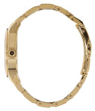 Marc Jacobs Henry Diamonds White Dial Gold Steel Strap Watch for Women - MBM3045 Buy Now By Marc Jacobs