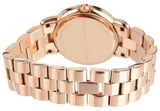 Marc Jacobs Marci Rose Gold Dial Rose Gold Steel Strap Watch for Women - MBM3099 Buy Now By Marc Jacobs