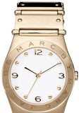 Marc Jacobs Amy White Dial Gold Steel Strap Watch for Women - MBM8519 Buy Now By Marc Jacobs