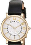 Marc Jacobs Roxy White Dial Black Leather Strap Watch for Women - MJ1537 Buy Now By Marc Jacobs