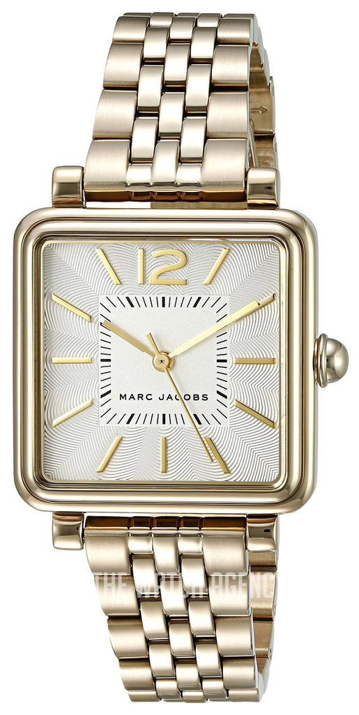 Marc Jacobs Vic Silver Dial Gold Steel Strap Watch for Women - MJ3462 Buy Now By Marc Jacobs