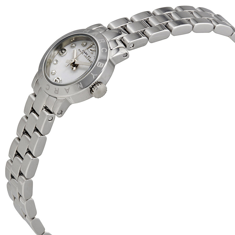 Marc Jacobs Amy White Dial Silver Steel Strap Watch for Women - MBM8611 Buy Now By Marc Jacobs