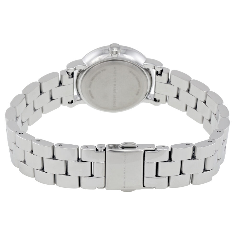 Marc Jacobs Baker Dexter White Dial Silver Steel Strap Watch for Women - MBM3423 Buy Now By Marc Jacobs