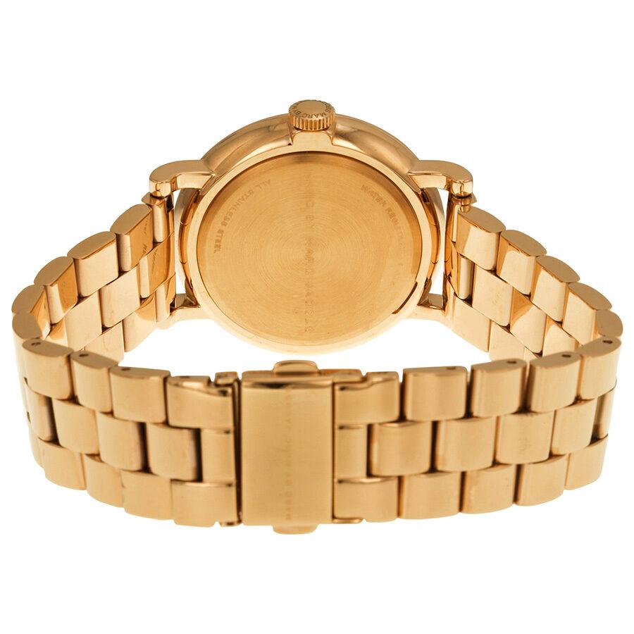 Marc Jacobs Baker Blue Dial Rose Gold Steel Strap Watch for Women - MBM3330 Buy Now By Marc Jacobs