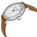 Marc Jacobs Baker White Dial Brown Leather Strap Watch for Women - MBM1265 Buy Now By Marc Jacobs