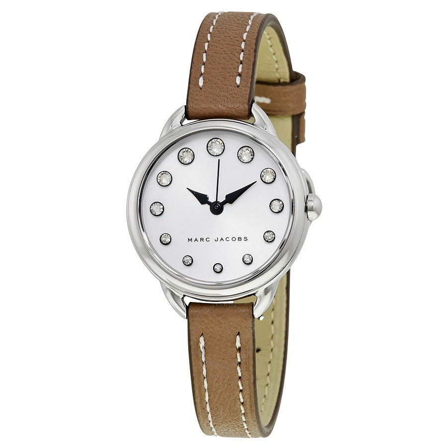 Marc Jacobs Betty White Dial Brown Leather Strap Watch for Women - MJ1480 Buy Now By Marc Jacobs