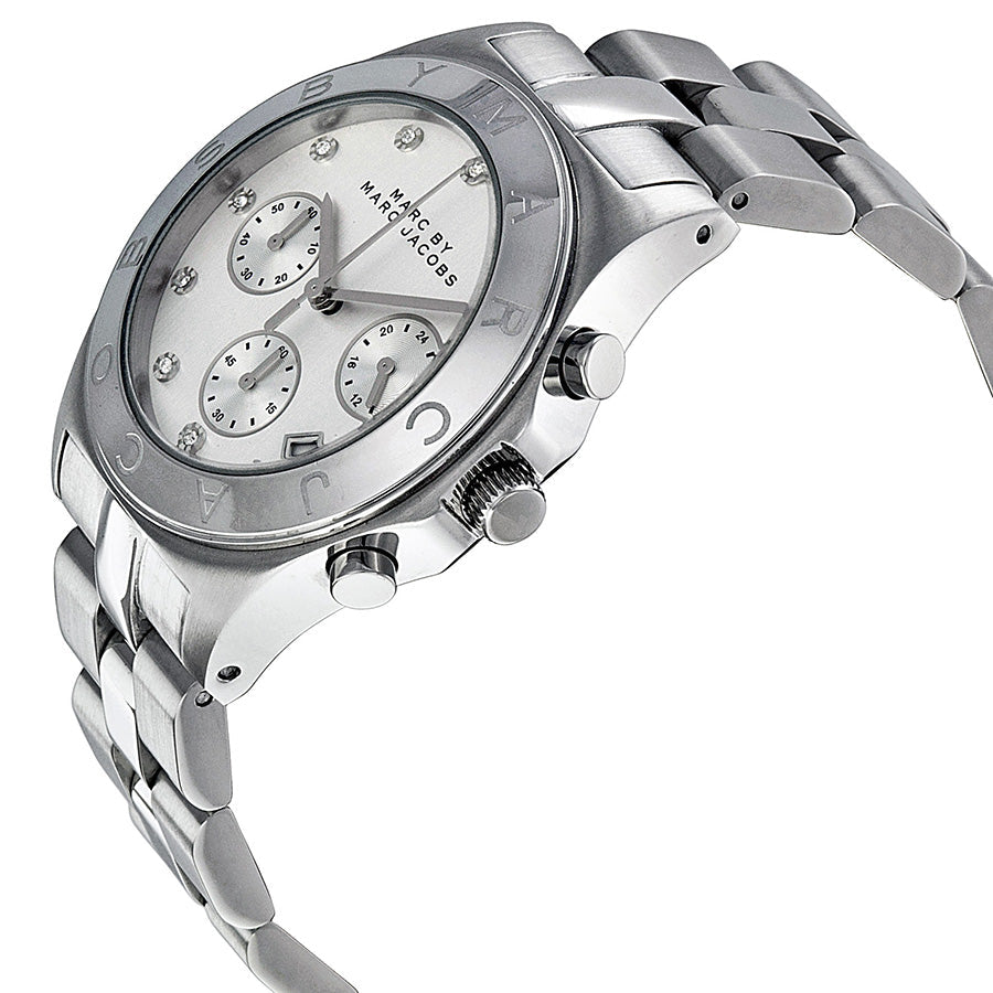 Marc Jacobs Blade White Dial SIlver Steel Strap Watch for Women - MBM3100 Buy Now By Marc Jacobs