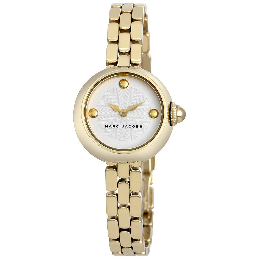 Marc Jacobs Courtney White Dial Gold Steel Strap Watch for Women - MJ3457 Buy Now By Marc Jacobs