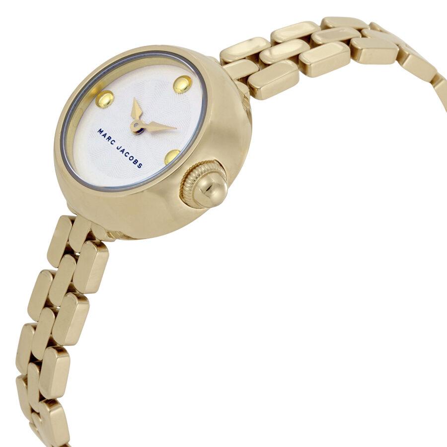 Marc Jacobs Courtney White Dial Gold Steel Strap Watch for Women - MJ3457 Buy Now By Marc Jacobs