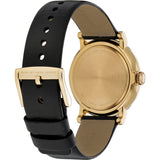 Marc Jacobs Baker Black Dial Black Leather Strap Watch for Women - MBM1269 Buy Now By Marc Jacobs