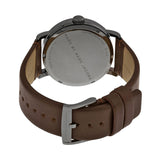 Marc Jacobs Fergus Blue Dial Brown Leather Strap Watch for Men - MBM5078 Buy Now By Marc Jacobs