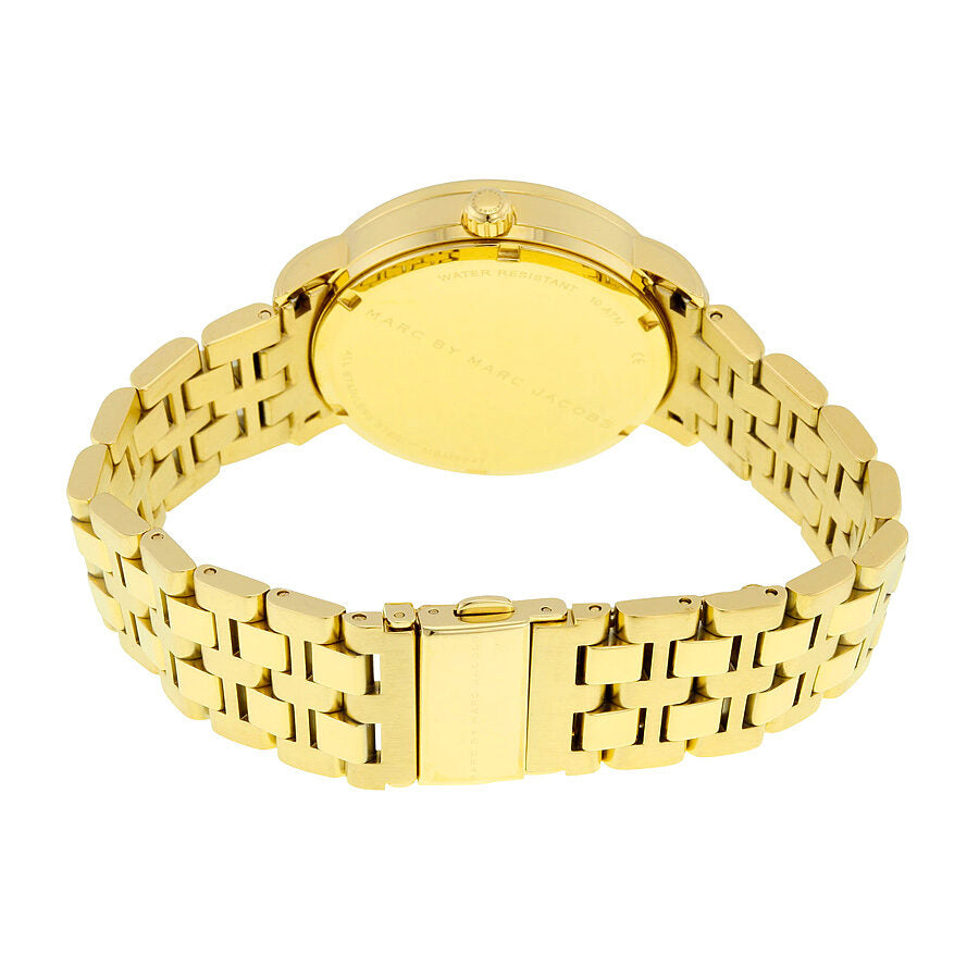 Marc Jacobs Fergus White Dial Gold Steel Strap Watch for Women - MBM8647 Buy Now By Marc Jacobs