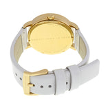 Marc Jacobs Fergus White Dial White Leather Strap Watch for Women - MBM8653 Buy Now By Marc Jacobs