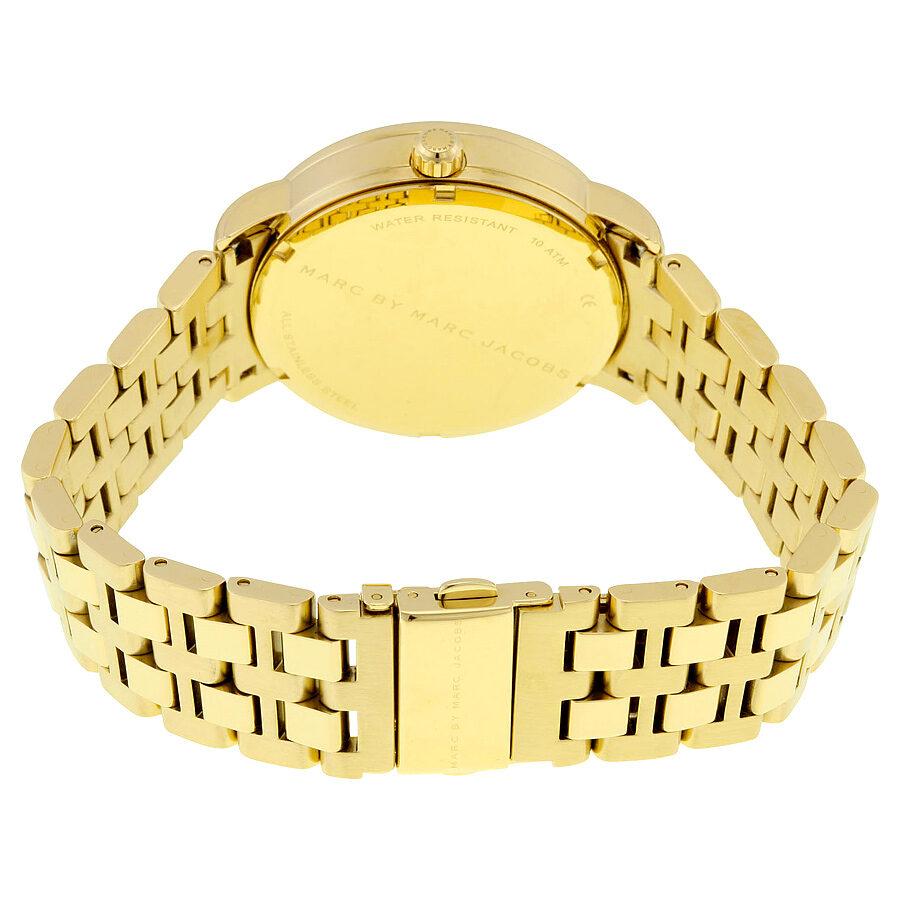 Marc Jacobs Fergus Gunmetal Grey Dial Gold Steel Strap Watch for Women - MBM3429 Buy Now By Marc Jacobs