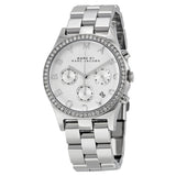 Marc Jacobs Henry Chronograph Silver Dial Silver Steel Strap Watch for Women - MBM3104 Buy Now By Marc Jacobs