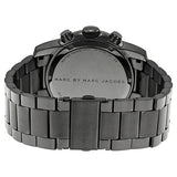 Marc Jacobs Larry Chronograph Black Dial Gunmetal Grey Steel Strap Watch for Men - MBM5031 Buy Now By Marc Jacobs