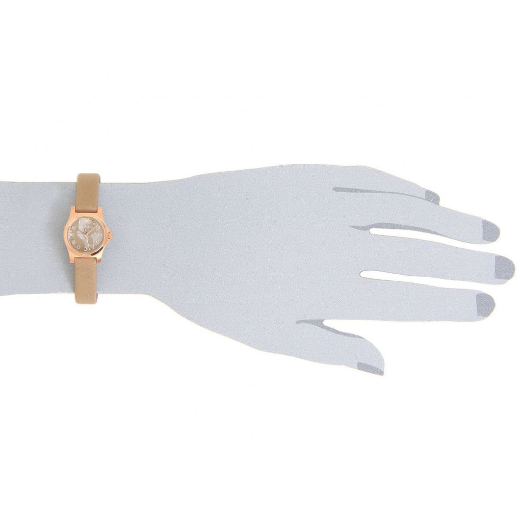 Marc Jacobs Henry Dinky Grey Dial Grey Leather Strap Watch for Women - MBM1239 Buy Now By Marc Jacobs