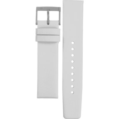 Marc Jacobs Baby Dave White Dial White Leather Strap Watch for Women - MBM1260 Buy Now By Marc Jacobs